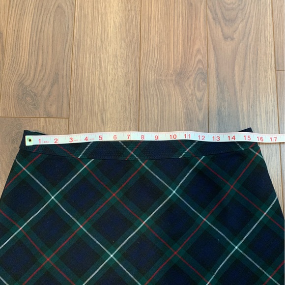 Vintage Plaid Mini Skirt - Picture 4 of 5